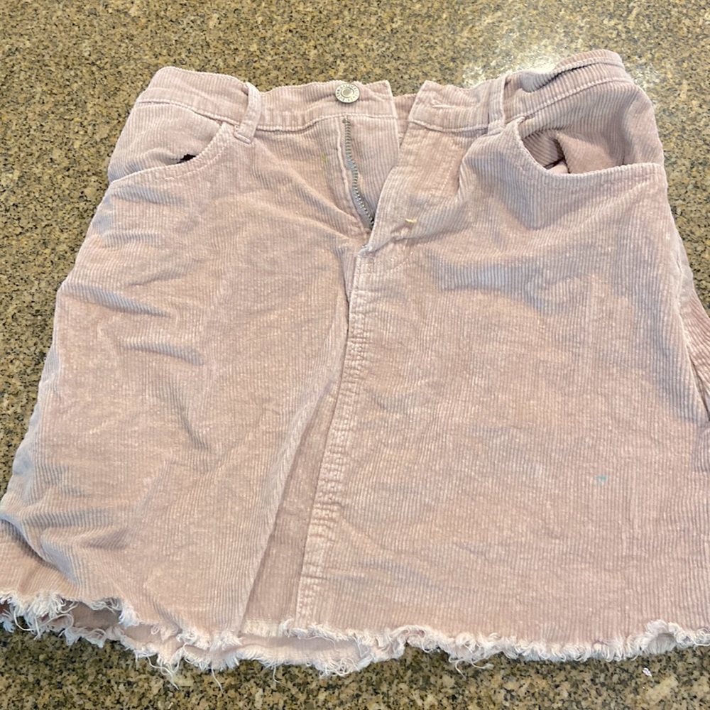 Cute Plush Mini Skirt
